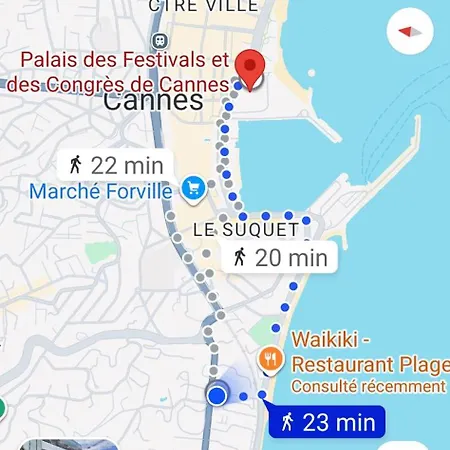 Proche Palais Des Festivals Et Plages Du Midi