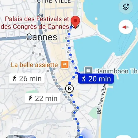 Appartement Proche Palais Des Festivals Et Plages Du Midi Cannes